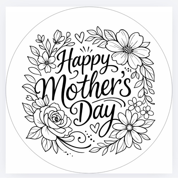 Other - Custom Made 50count “Mother’s Day” Stickers